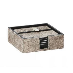 NEW BLUE PHEASANT browmley coasters - set of 6 in grey